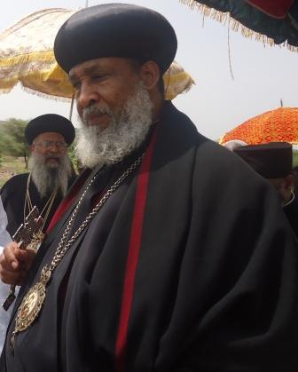 His Grace Abune Enbakom, Bishop of the Holy Land Jerusalem