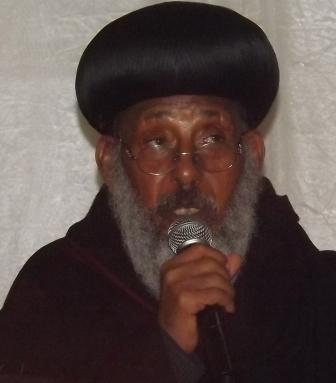 his grace abune lukas, west setit humera archbishop and gen sec of the holy synod
