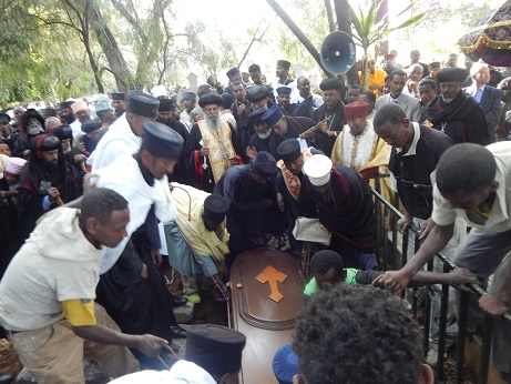 funeral of Abune Aregawi