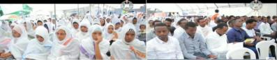 Eritrean Orthodox fathfuls in addis